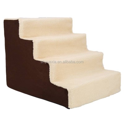 3 Or 4 Steps Foam Pet Stairs For Dogs And Cats