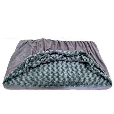 Snuggery Burrow Pet Bed Luxury Dog and Cat Bed with Blanket for Warmth and Security